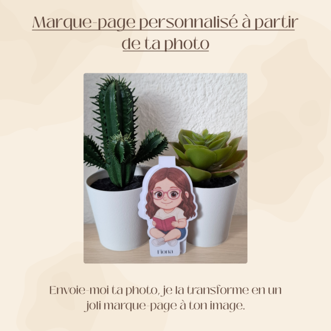 Marque-page personnalisé