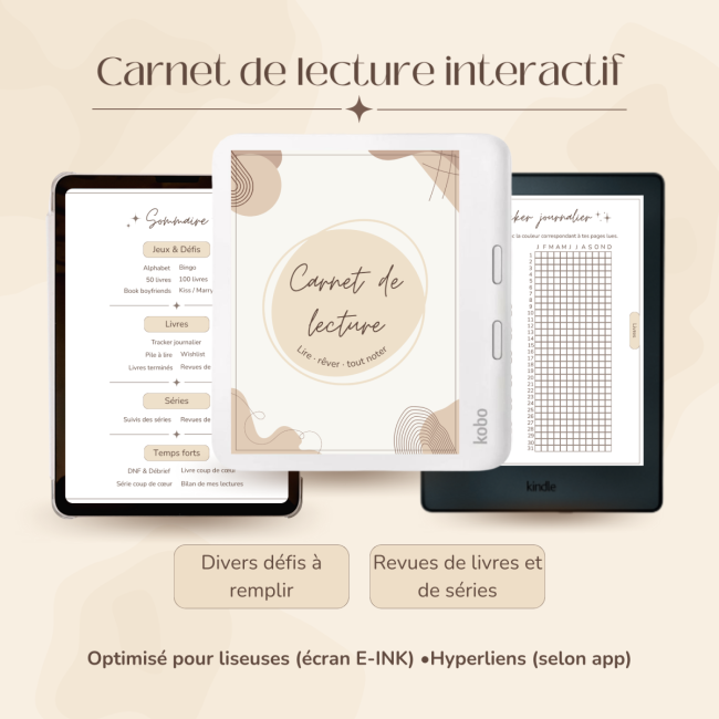 Carnet de lecture - Interactif