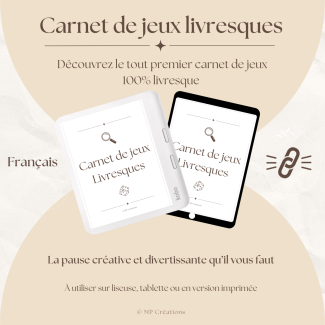 Carnet de jeux - Livresques