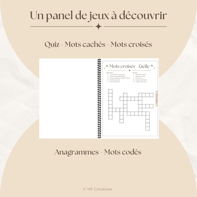 Carnet de jeux - Livresques