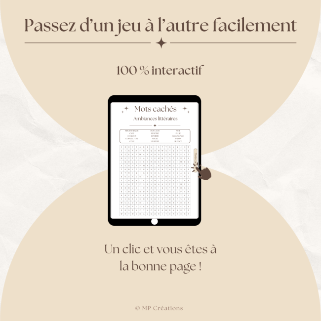 Carnet de jeux - Livresques