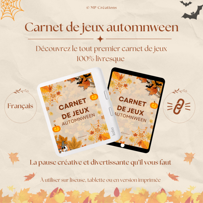 Carnet de jeux - Automnween