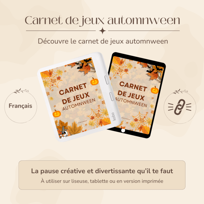 Carnet de jeux - Automnween