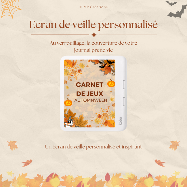 Carnet de jeux - Automnween