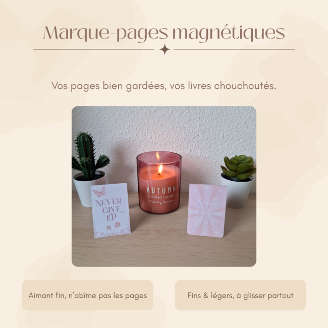Marque-page magnétique