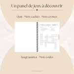 Carnet de jeux - Livresques