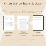 Carnet de jeux - Livresques