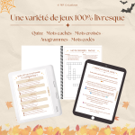 Carnet de jeux - Automnween