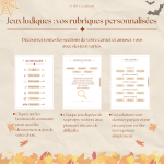 Carnet de jeux - Automnween