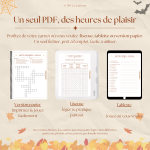 Carnet de jeux - Automnween